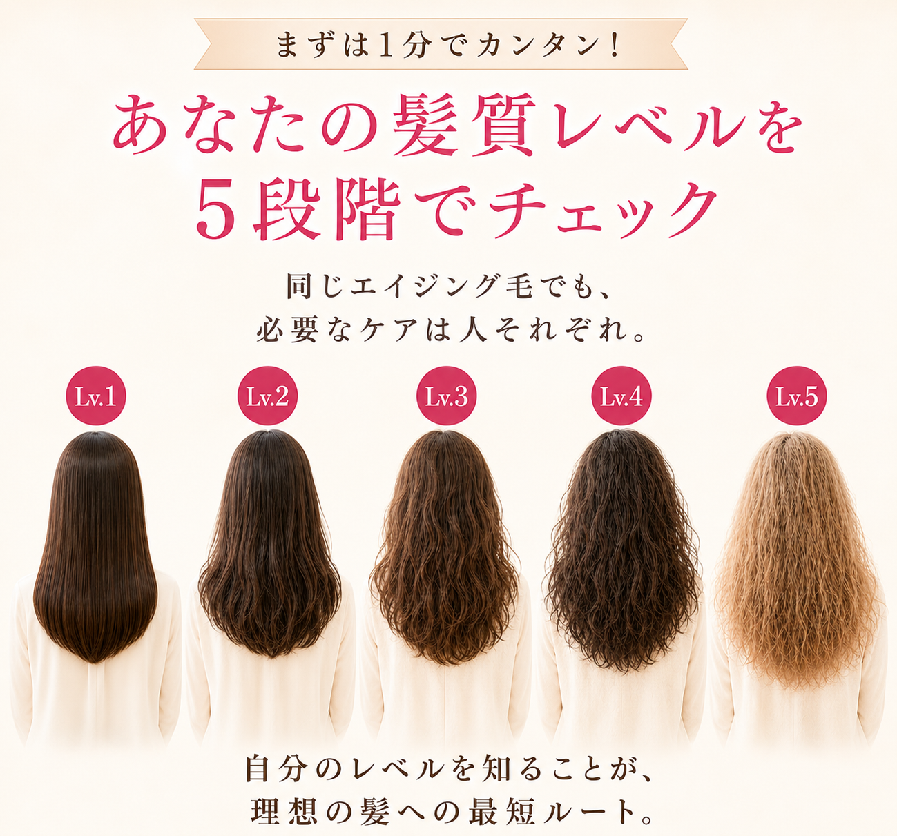 40代からの髪の悩みに BIJU髪質リセットプログラム 初回限定お試し体験コース 8,800円から 自由が丘2サロン・尾山台1サロンで施術可能